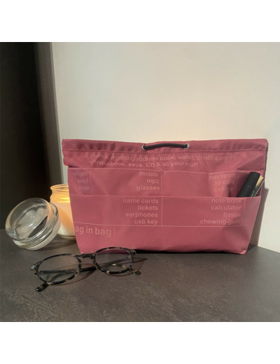 Farfouillette Organisateur Pour Sac Fuschia