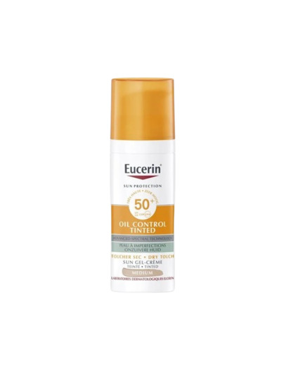 EUCERIN SUN OIL CONTROL GEL-CR TEINT 50ML