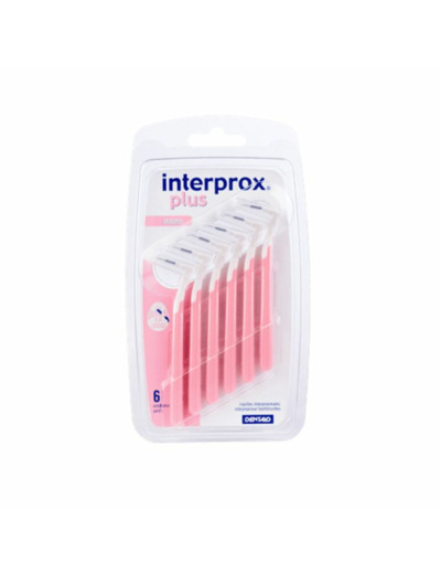 Brossettes Interdentaires 0,6mm Nano Plus X6 Interprox