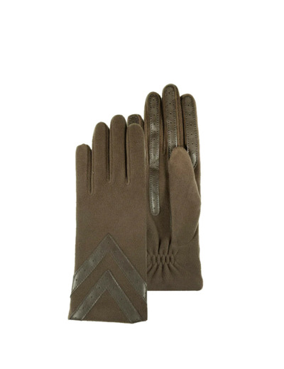 Isotoner Gants Femme Polaire Tactiles Pour Femme Kaki
