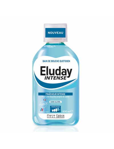 Bain De Bouche Quotidien Fraîcheur Intense 500ml Eluday