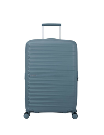 American Tourister Fastforward Valise Trolley 4 Roues 68 Cm Bleu Acier