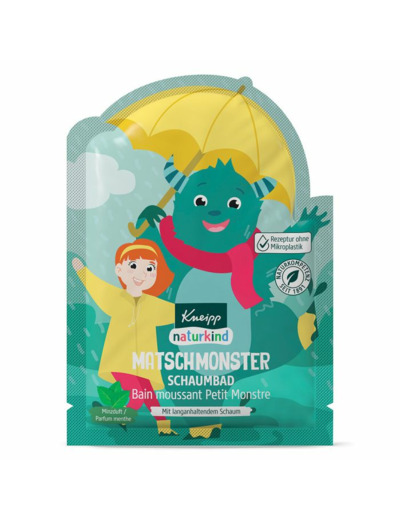 Bain moussant Petit Monstre Menthe 40ml Nature Kids Kneipp