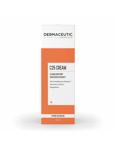 Concentre Antioxydant 30ml C25 Cream Prévenir Dermaceutic