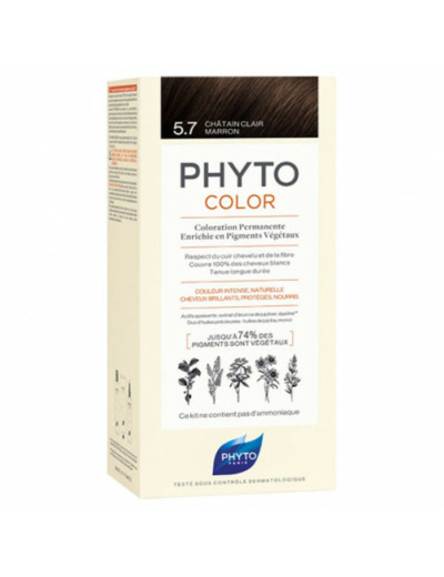 PHYTO COLORATION PERMANENTE 5,7
