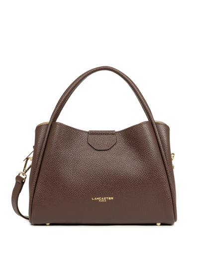 Lancaster Ida Double Sac Porté Epaule 470-84 Marron Or Pâle