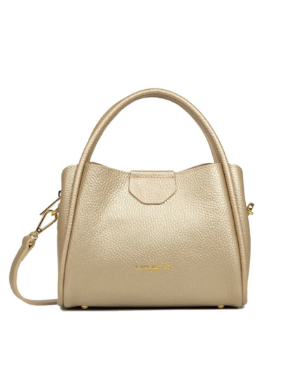 Lancaster Ida Double Sac Porté Epaule 470-83 Or Pâle