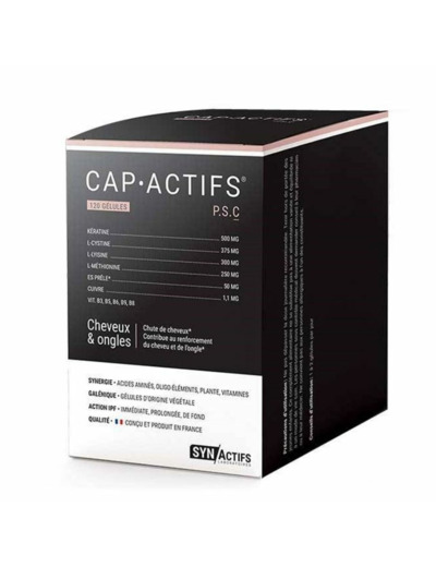 Capactifs 120 Gelules Cheveux & ongles Synactifs