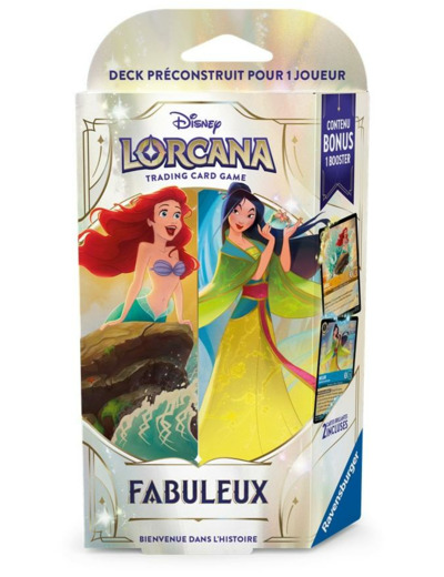 Lorcana S9 - Fabuleux - Starter Ambre/Saphir