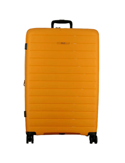 Jump Striper Valise 77cm 4 Roues Extensible Jaune