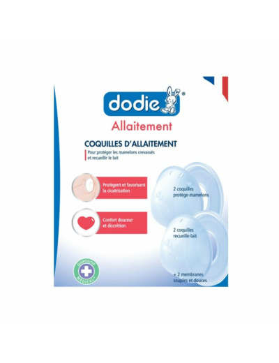 Coquilles D'allaitement Boite De 4 Dodie