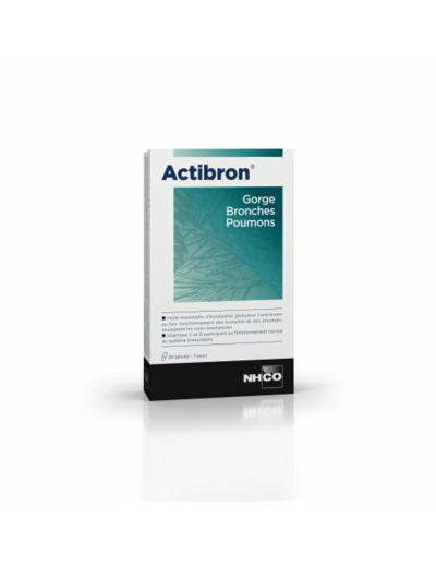 Actibron 28 gélules Inspiria Nhco Nutrition