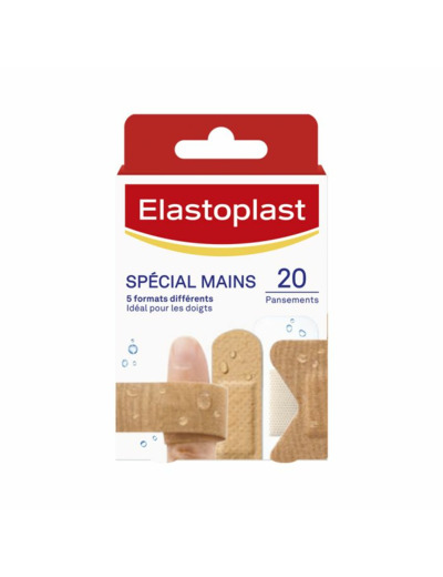 ELASTOPLAST SPECIAL MAINS 20 PANSEMENTS