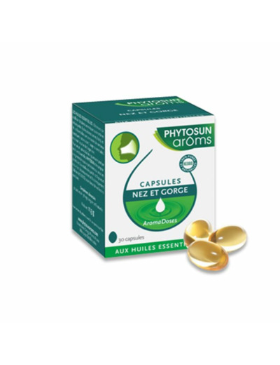 Nez Et Gorge Aroms 30 Capsules Phytosun Aroms