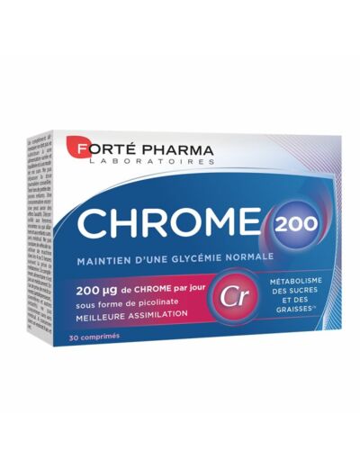 FORTE CHROME 200 BTE 30 CP