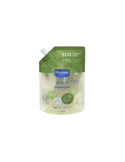 MUSTELA ECO RECH GEL LAVANT BIO 400ML