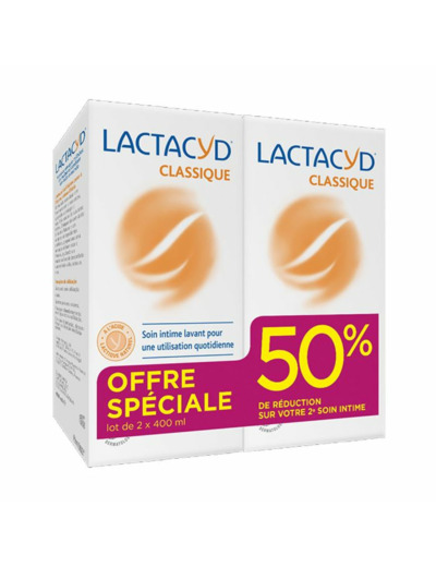 LACTACYD SOIN 400MLX2