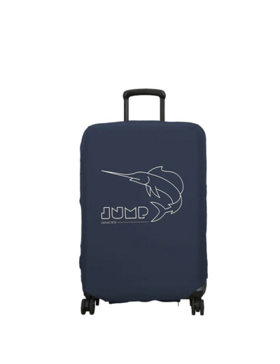 Jump Housse Extensible Pour Valise Taille M En Spandex Bleu