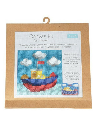 Kit canevas Bateau