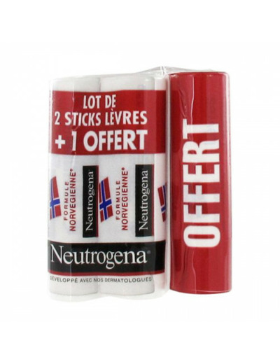 Trio Sticks Lèvres 4.8g Neutrogena