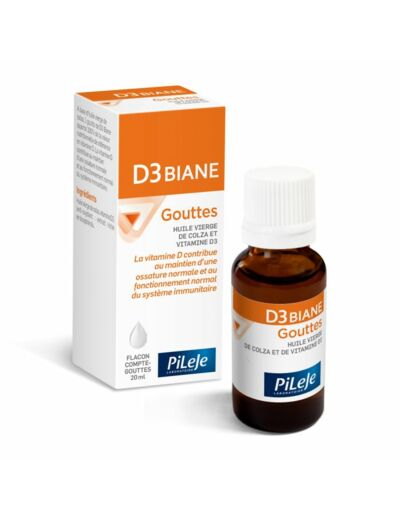 PILEJE D3 BIANE GOUT SOL BUV FL20ML 1