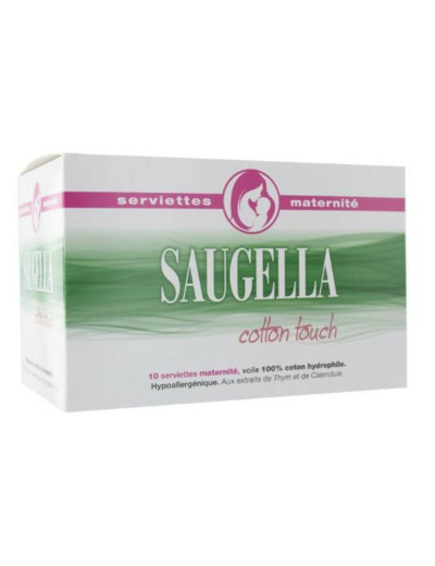 Cotton Touch Serviettes Maternite x10 CottonTouch Saugella