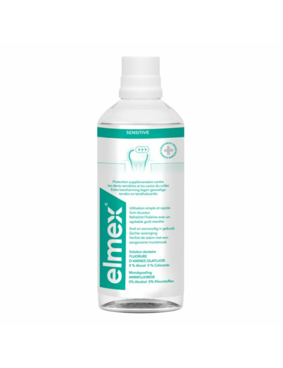 Sensitive Solution Dentaire Sans Alcool 400ml Elmex