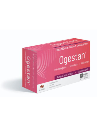 Ogestan Supplement Grossesse 90 Capsules Besins Healthcare