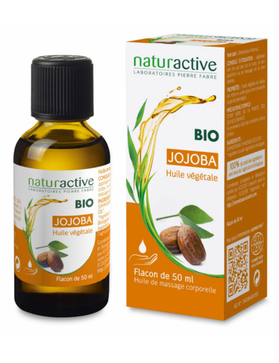 Huile Vegetale Bio Jojoba 50 ml Naturactive
