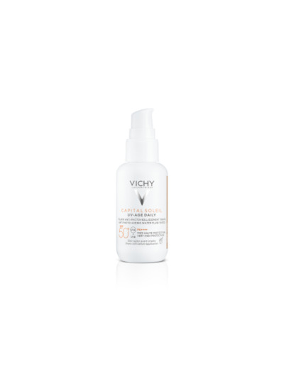 Fluide anti-photo vieillissement Teinté Spf50+ 40ml Capital Soleil Uv-Age Daily Vichy