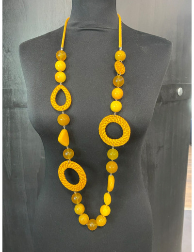 Collier jaune