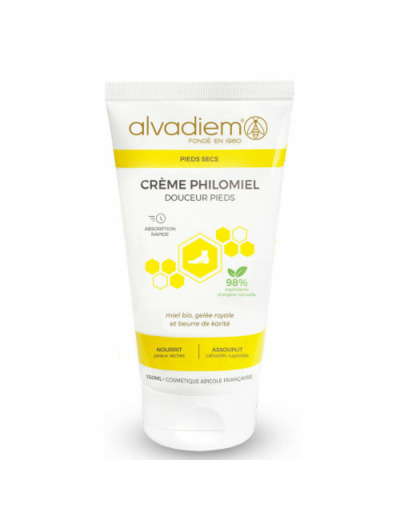 Creme Philomiel Douceur Pieds 150ml Alvadiem