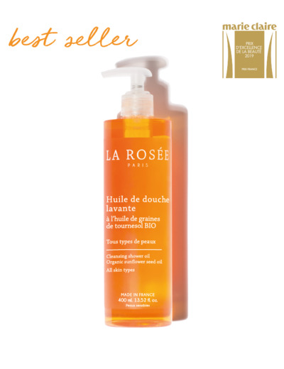 Huile de douche lavante 400ml LA ROSÉE