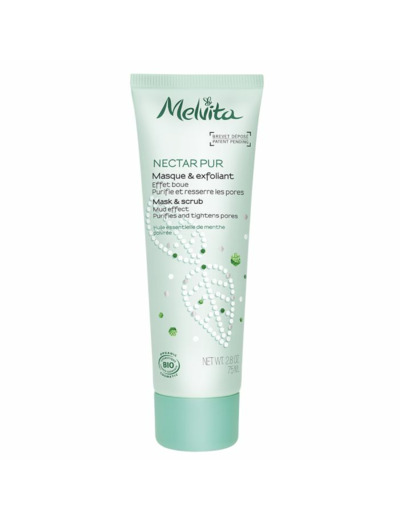 MELVITA NECTAR PUR MASQUE EXFO T75ML