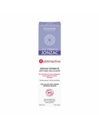 Serum Femete Anti Age Cellulaire Bio Sublimactive 30ml Eau thermale Jonzac