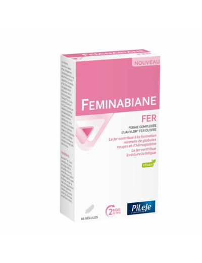 FEMINABIANE Fer 60 gélules Pileje
