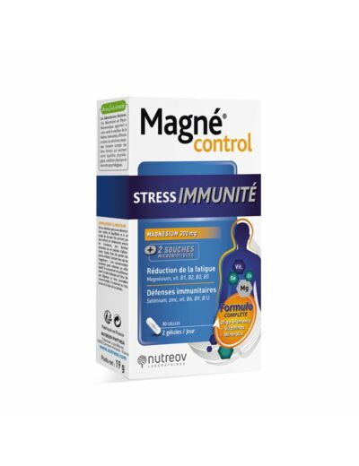 MAGNE CONTROL STRESS/IMMUNITE BT 30 GEL