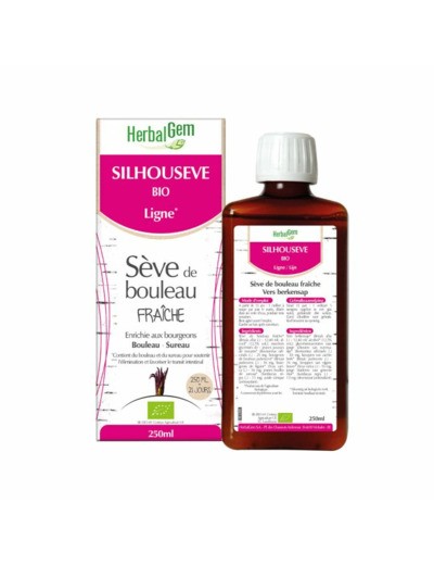 Seve De Bouleau Fraiche Bio Silhouseve Ligne 250ml Herbalgem