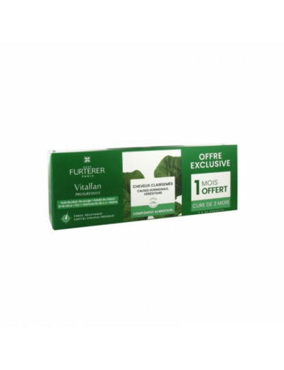 FURTERER VITALFAN ANTICHUTE Progressive - Lot de 3x30 Capsules