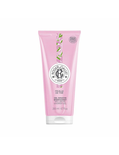 Gel douche bienfaisant Feuille de Thé 200ml Roger & Gallet