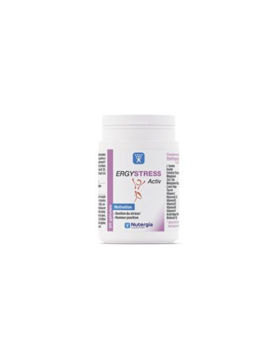 Ergystress Activ 60 Gélules Motivation Nutergia