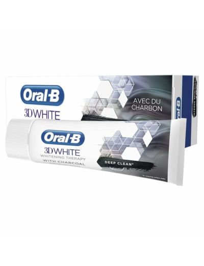 Dentifrice White Whitening Therapy Nettoyage Intense 75ml 3D White Oral-B