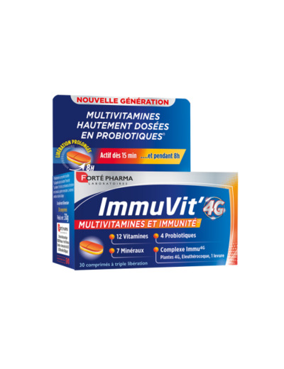 ImmuVit'4G 30 comprimés Forté Pharma