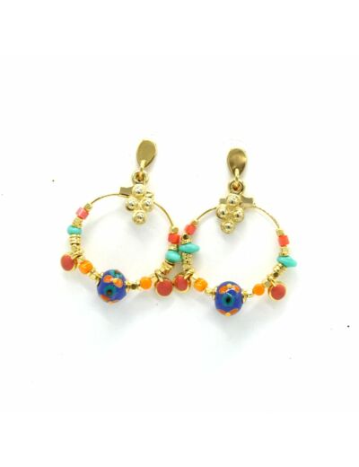 Boucles d'oreilles Eden Tropical