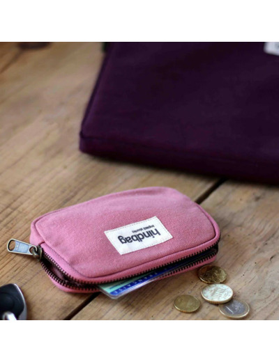 Hindbag Lili Petit Porte-Monnaie Rose Blush