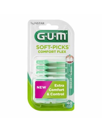 GUM SOFT PICKS COMF FLEX 660/40 NSFP