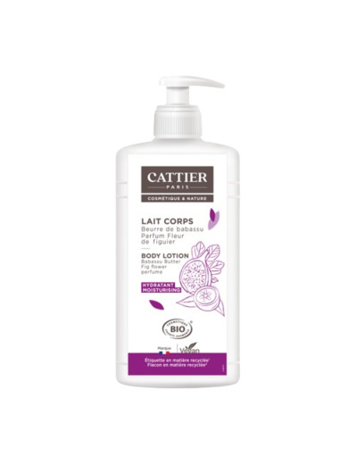 CATTIER LAIT CORPS HYDRA FIGUE FL500ML