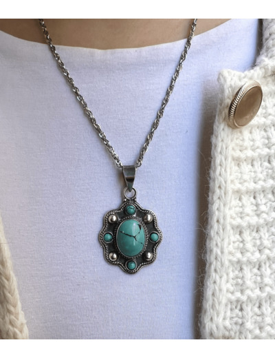 PENDENTIF TURQUOISE