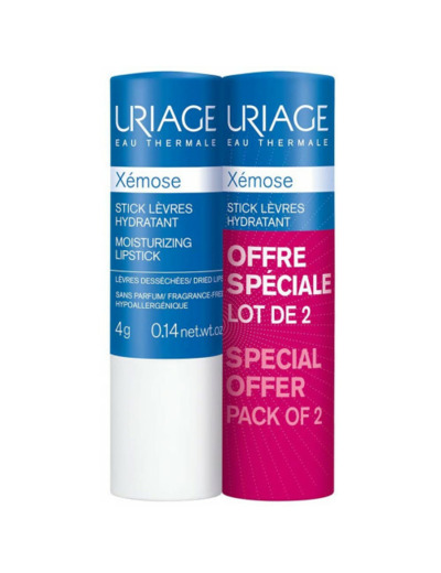 Stick Lèvres Xémose 2x4g Uriage