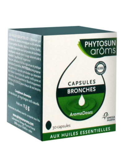 Bronches Aromadoses 30 Capsules Phytosun Aroms